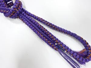 未使用品　正絹　手組帯締め